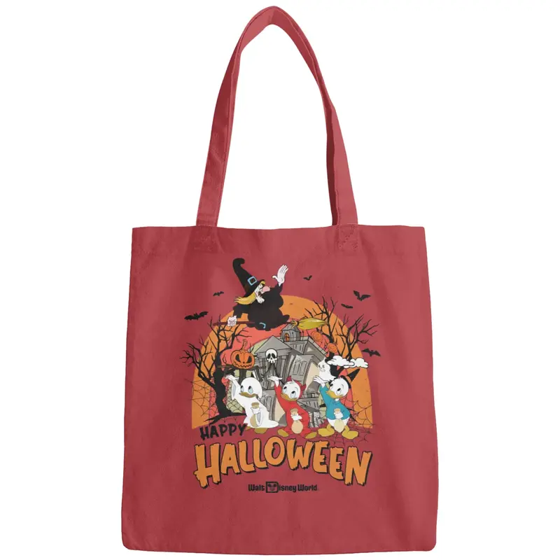 Huey Dewey Louie Duck Witch Hazel Trick Or Treat Bags, Duck Tales Disney Halloween Bags