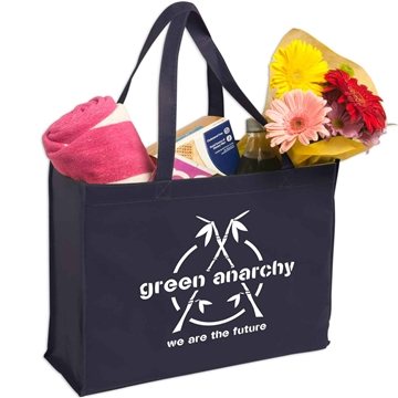 75 Customized RPET Non-Woven Shopping Tote - 80GSM