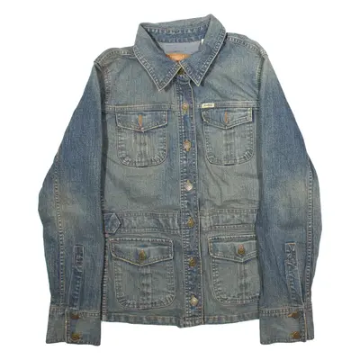 LEVI'S Womens Denim Jacket Blue L