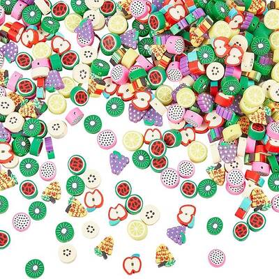Handmade Polymer Clay Beads