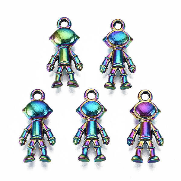 Rainbow Color Alloy Pendants