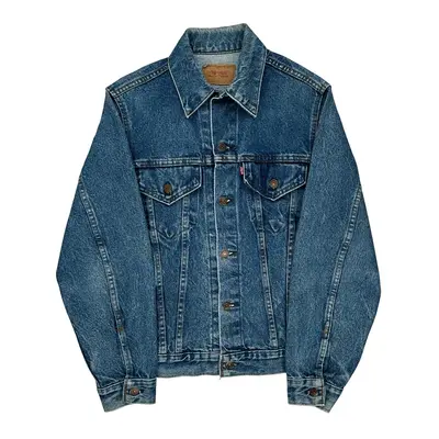 Levis Denim Jacket - Medium Blue Cotton