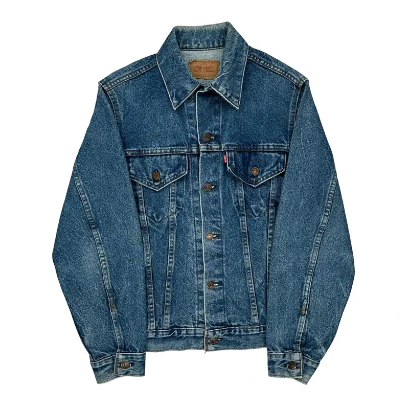 Levis Denim Jacket - Medium Blue Cotton