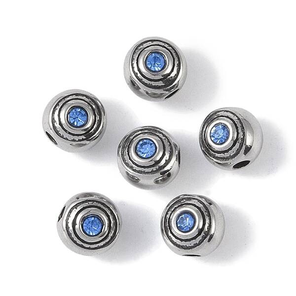 316 Surgical Stainless Steel Rhinestone Beads
