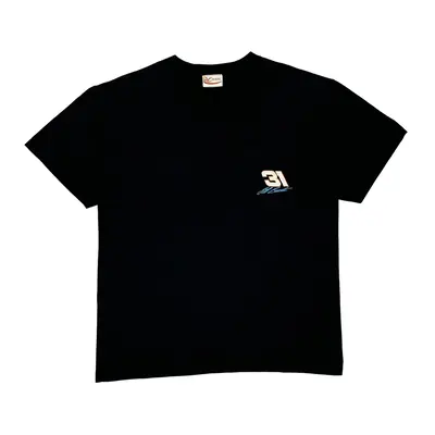 Jeff Burton Chase Authentics Nascar T-Shirt - Large Black Cotton
