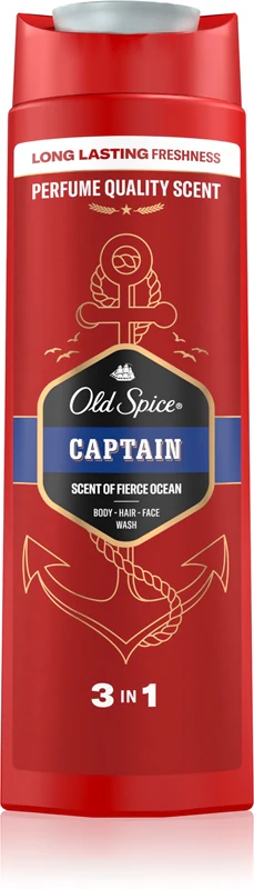 Old Spice Captain shower gel for men 400 ml