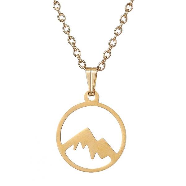 201 Stainless Steel Pendnat Necklaces