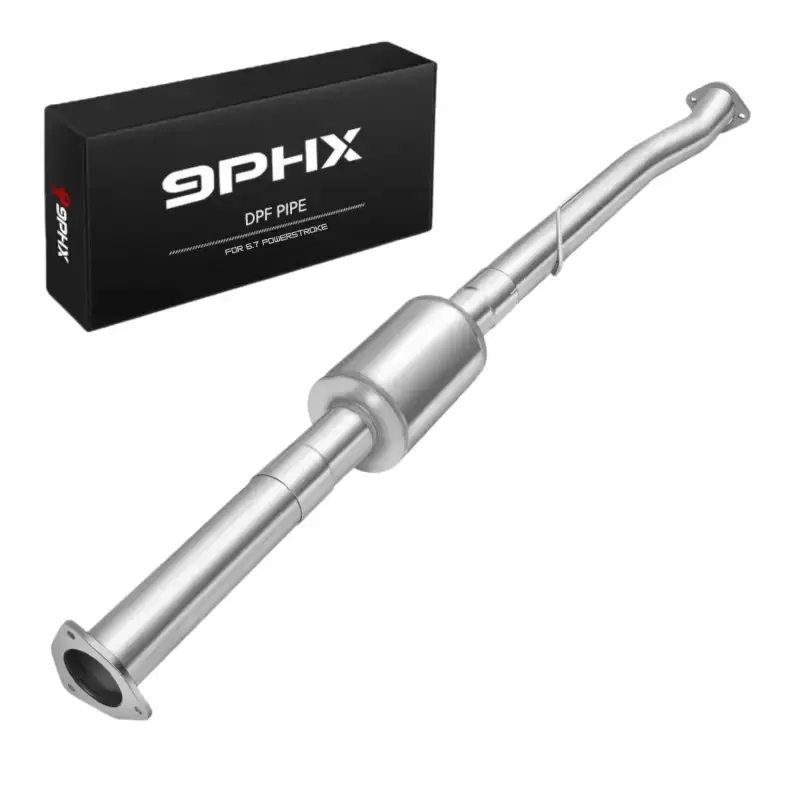 2011-2025 Powerstroke 6.7 DPF Delete Race Pipe 4/5 Inch for Ford F250,F350,F450