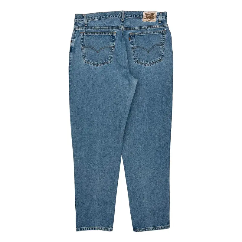 Loose Fit Levis Jeans - 39W 34L Blue Denim
