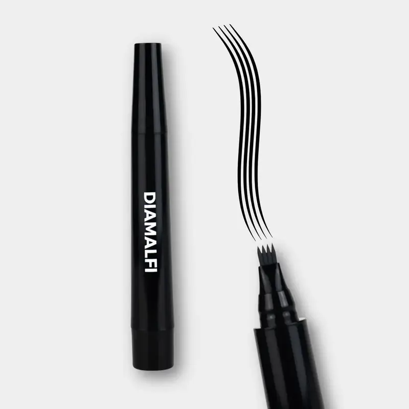 4 Tip UltraFine Pen - For Beard & Eyebrows - Water Resistant, Natural Look, Easy to Use, Long Lasting - Beard Pencil Filler, ...