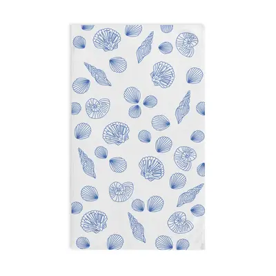 Slightly Subtle Coastal Shell Hand Towel, Nautical Kitchen Towel, Beach Decor, Ocean-Inspired Gift, Coastal Living Essentials...