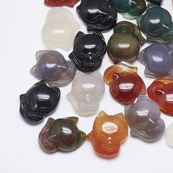Natural Agate Pendants