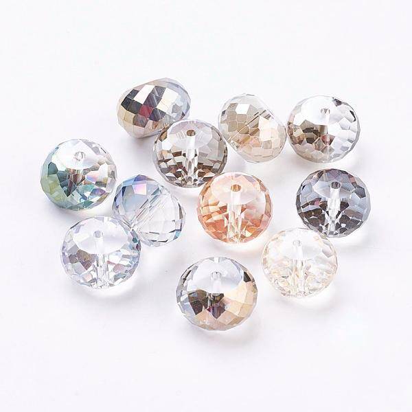 Electorplated Glass Beads