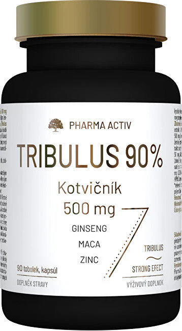 Pharma activ Tribulus 90% Tribulus 500 mg, 90 capsules