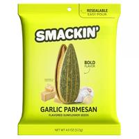 SMACKIN' Garlic Parmesan Sunflower Seeds - 4oz Snack