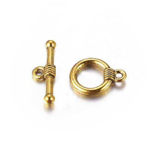 Tibetan Style Alloy Toggle Clasps