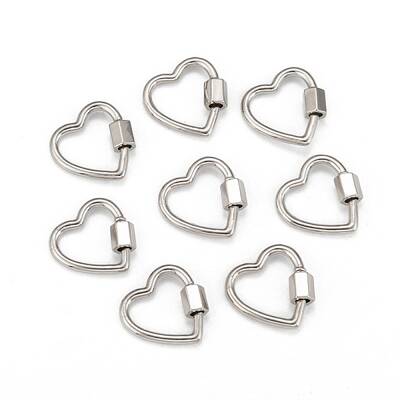 Brass Screw Carabiner Lock Charms