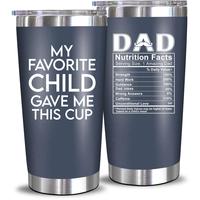 NewEleven Gifts for Dad- Stainless Steel 20 Oz Tumbler Navy