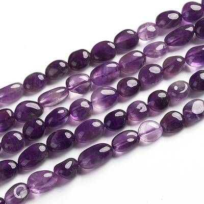Natural Amethyst Beads Strands