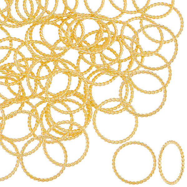 50Pcs Alloy Linking Rings