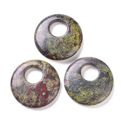Natural Dragon Blood Pendants