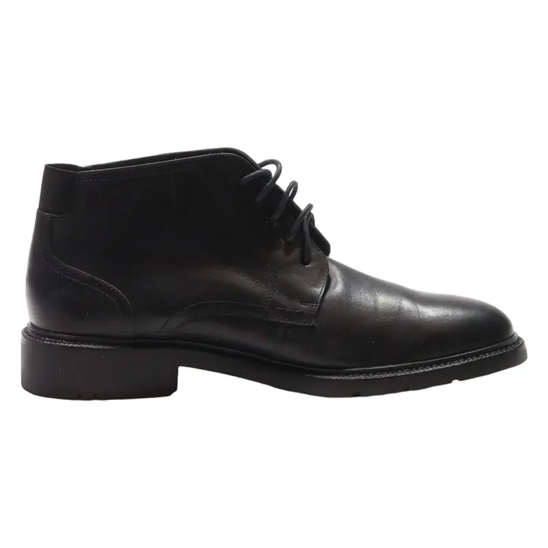 LLOYD Derby Shoes Black Leather Mens UK 8