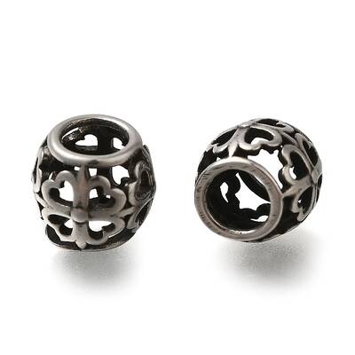 304 Stainless Steel European Beads