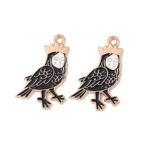 Alloy Enamel Pendants