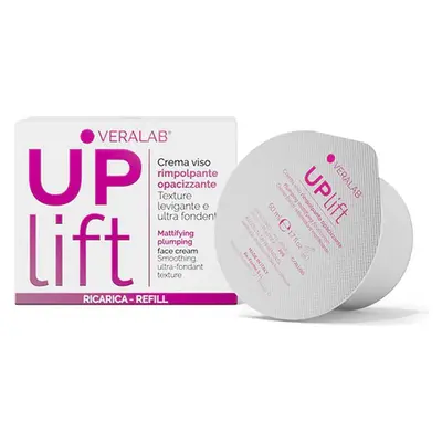 Veralab Uplift Plumping Mattifying Face Cream - Anti-Age Face Cream with Purifying Action Refill 50 ml
