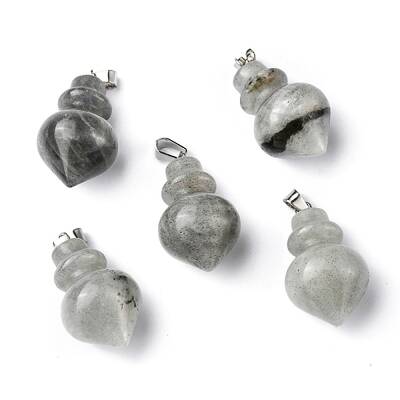 Natural Labradorite Pendants