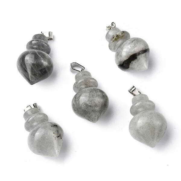 Natural Labradorite Pendants