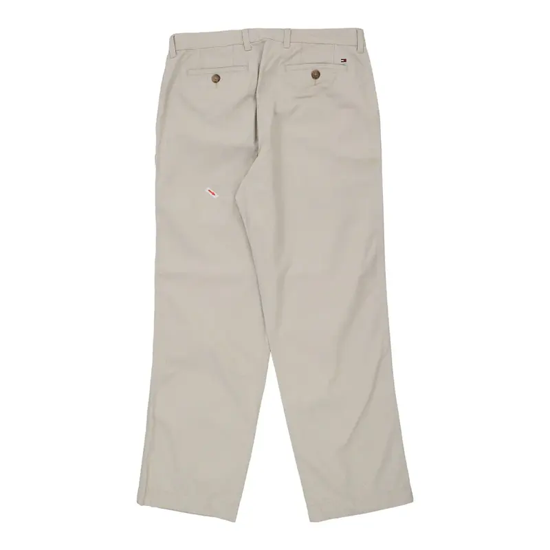 Tommy Hilfiger Chinos - 34W 31L Cream Cotton