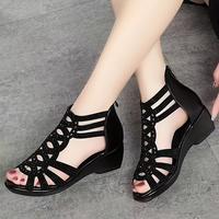 UOSO A Pair of Trendy And Comfortable Thick-Soled Roman Sandals, New Soft-Soled Shoes for Summer, Fashionable Outdoor Women'S...