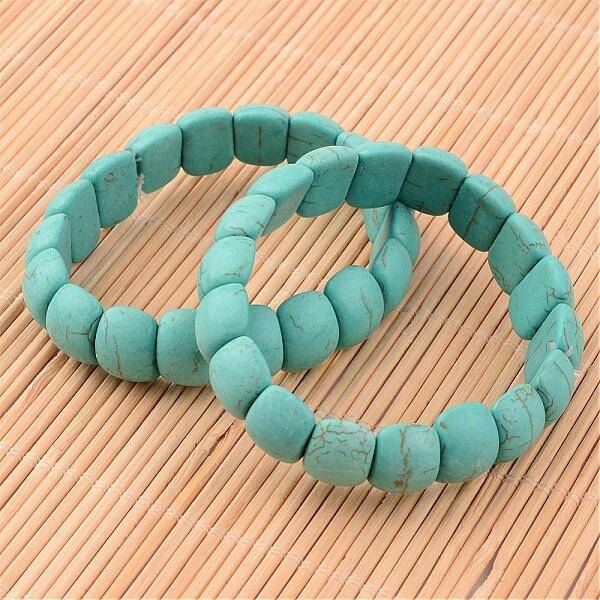Synthetical Turquoise Bracelet