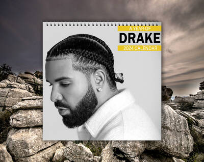 Drake V2 Calendar 2024  Celebrity Calendar 2024  2024 Wall Calendar