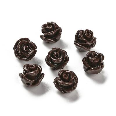 Synthetic Coral Carved Beads