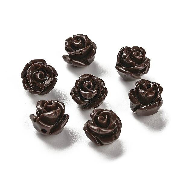 Synthetic Coral Carved Beads