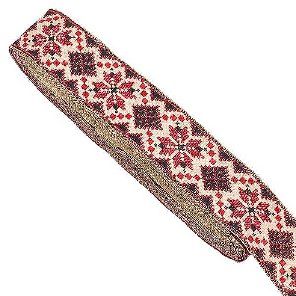 Ethnic Style Polyester Ribbon