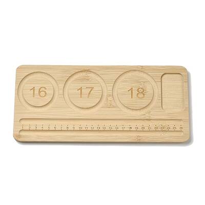 Rectangle Bamboo Bracelet Design Boards