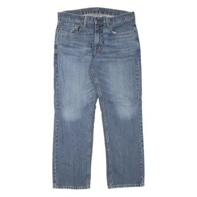 LEVI'S 559 Jeans Mens Blue Relaxed Straight Stone Wash W34 L30