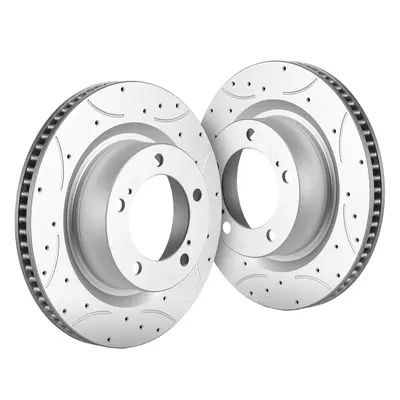 Garvee Front Brake Rotors Drilled And Slotted For 2017-2020 Pacifica, 2012-2016 Town & Country, 2012-2020 Grand Caravan, 2012...