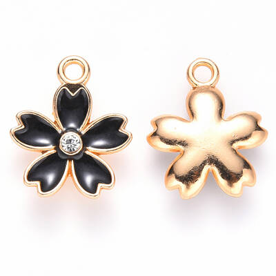 Alloy Enamel Pendants