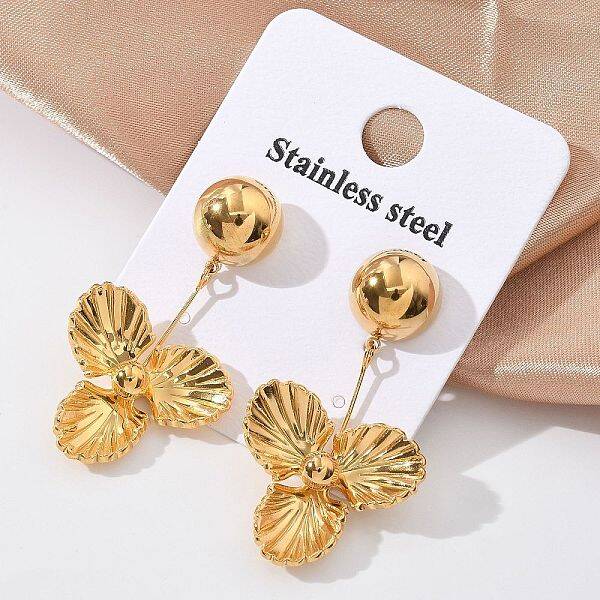 304 Stainless Steel Stud Earrings