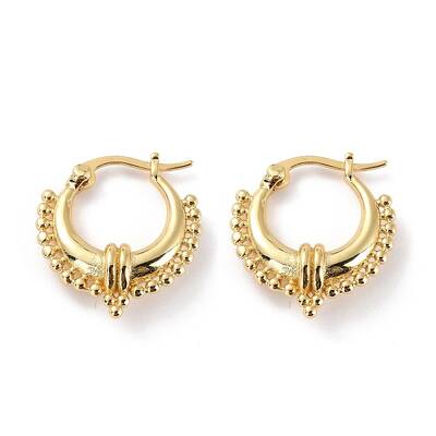Chunky Small Huggie Hoop Earrings for Women