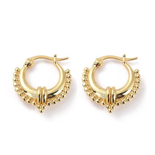 Chunky Small Huggie Hoop Earrings for Women