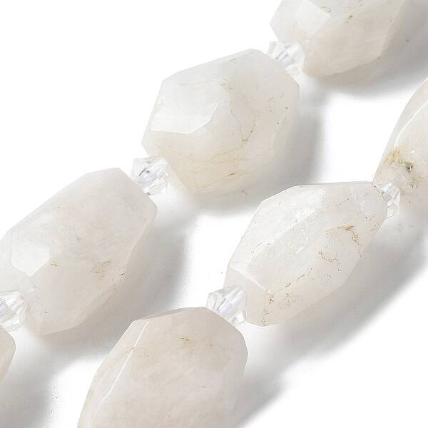 Natural Rainbow Moonstone Beads Strands