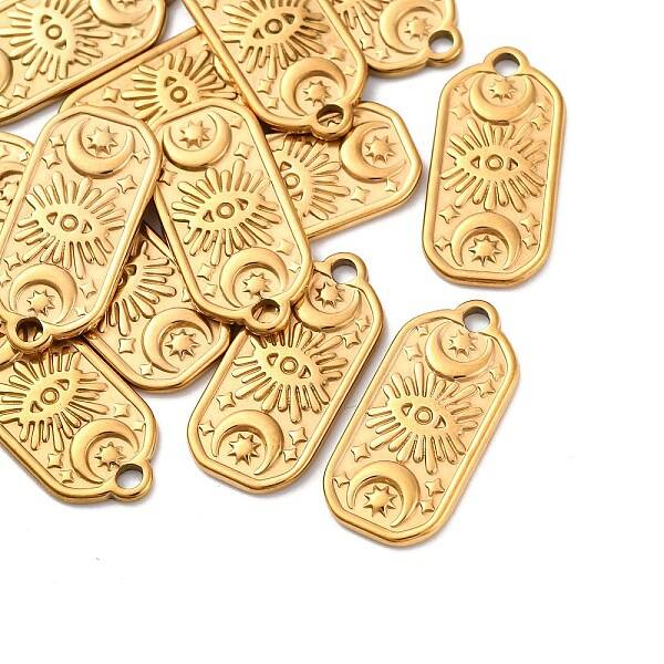 Ion Plating(IP) 304 Stainless Steel Pendants