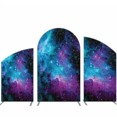 Aperturee Abstract Starry Sky Texture Arch Backdrop Kit For Party | Circle Arch Backdrop Diy | Chiara Arch Backdrop Diy | Wed...