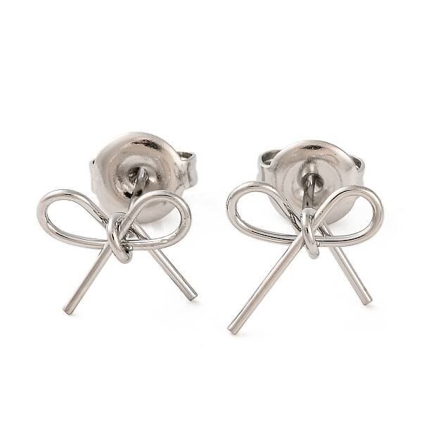 Non-Tarnish 304 Stainless Steel Stud Earrings