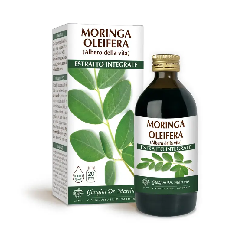 Dr Giorgini Moringa Oleifera Whole Extract Non-Alcoholic Liquid 200ml